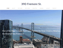 Tablet Screenshot of 390fremont.com